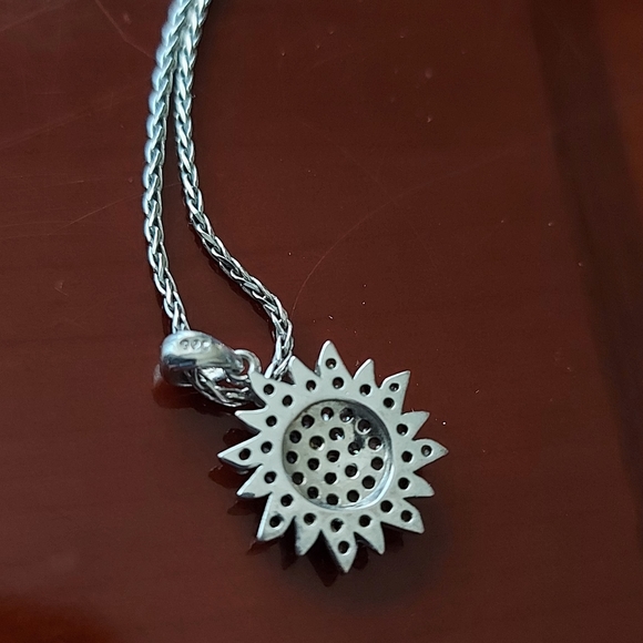 Sterling silver vintage necklace - Picture 4 of 8